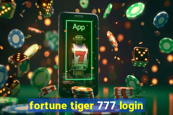 fortune tiger 777 login